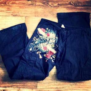 WOMENS BOUTIQUE MILITARY PANTS