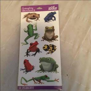 Frog stickers