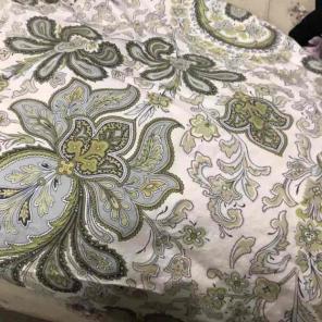 King pottery barn duvet 4 Shams