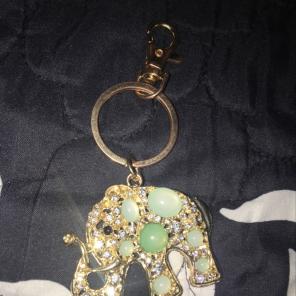Cute Elephant Keychain