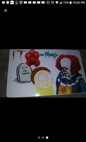Rick and Morty IT Magnet Crossover