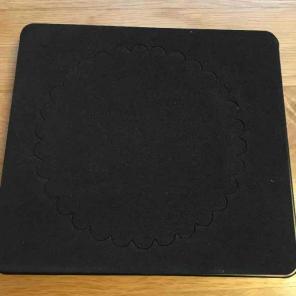 Stampin Up retired circle scallop sizzix