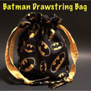 Batman Drawstring Bag