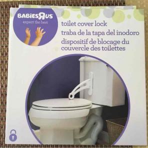 Brand new toilet cover lock