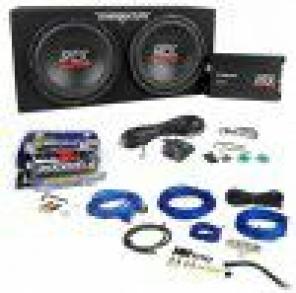 MTX 12" subs with enclosure and amp