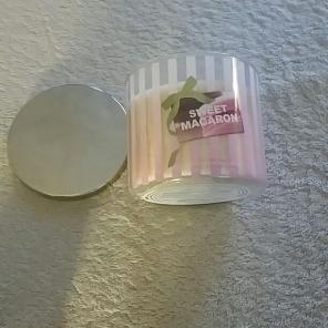 Sweet macaron candle (used)
