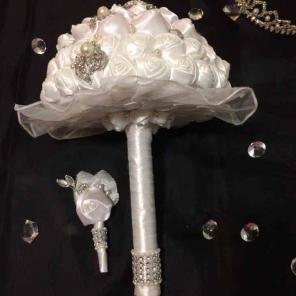 Bridal Brooch Bouquet Set