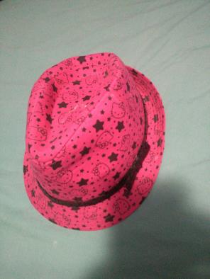 Hello kitty pink hat
