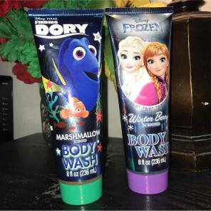 Disney Frozen and DORY new body washes