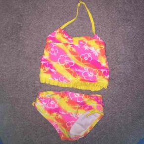 Toddler girl 2 piece swim suit