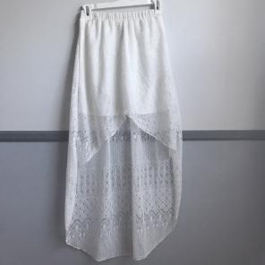 High Low Lace Skirt
