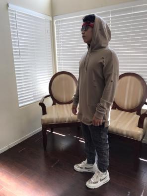 Cream Hoodie