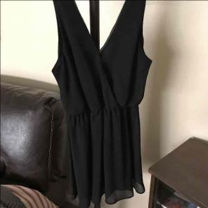 Mod black dress