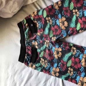 Floral sweat shorts