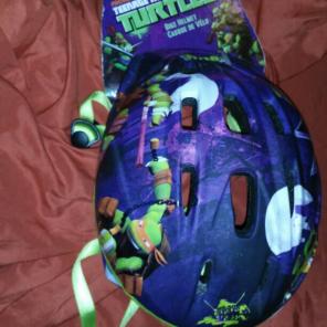 Kids ninja turtle helmet