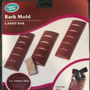 (17) chocolate mold trays. Makes (5) bar