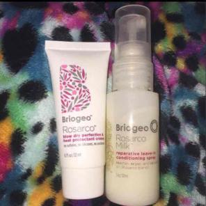 Briogeo Rosarco Mini Hair Products