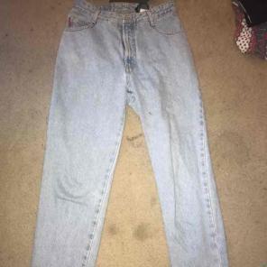 High waisted mom jeans