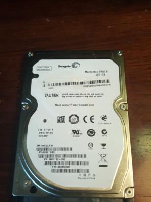 Seagate 250gb SATA Hard Drive