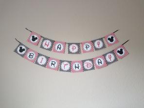 Mickey mouse banner
