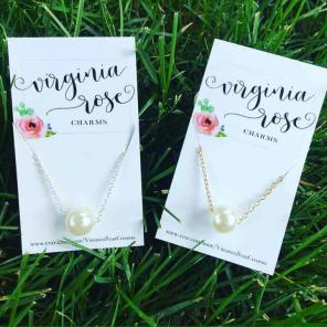 Simple Pearl Necklace