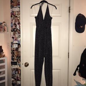 Long Sparkly Romper