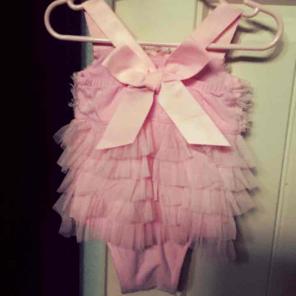 Boutique - Mudpie ruffle onesie