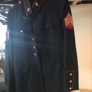 Mens USMC uniform Blues Jacket
