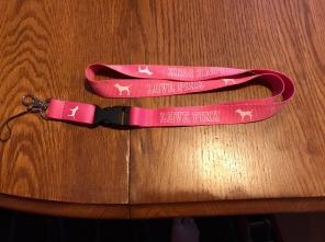PINK Victoria secret LANYARD--NWOT