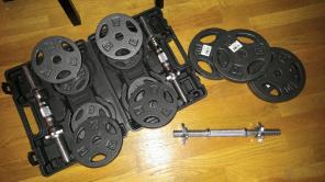 Adjustable dumbbells