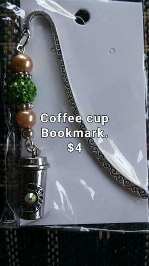 Coffee dangle book marl