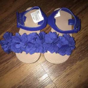 Flower Sandal size toddler 6C