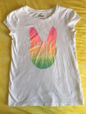 Very Cute Bunny Shirt/Top For Girls