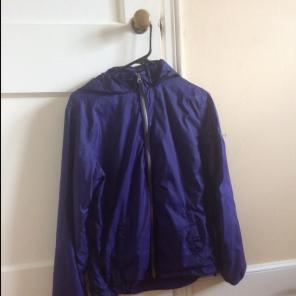 Purple windbreaker