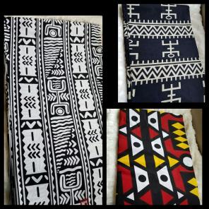 6 Yards Ankara Fabrics (2 Yards each)