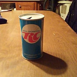 Antique rc cola can