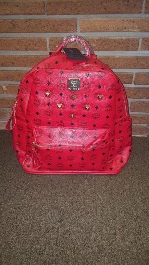 Red McM bag