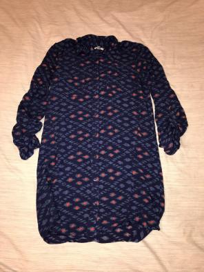 WOMENS BUTON DOWN OVERSIZED BLOUSE