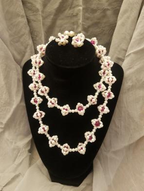 Vintage Necklace with earrings