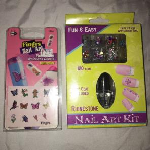 Nail Art Kit + Nail Stickers