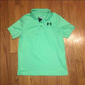 Boys under armour polo