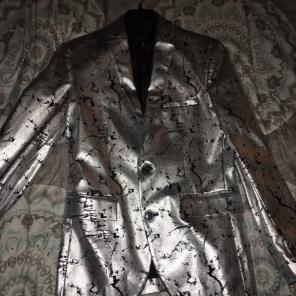 Silver Aluminum Blazer