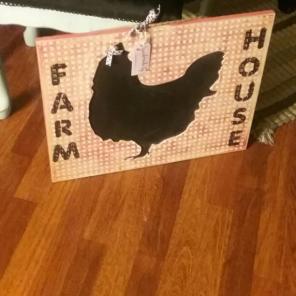 Farmhouse chalk board