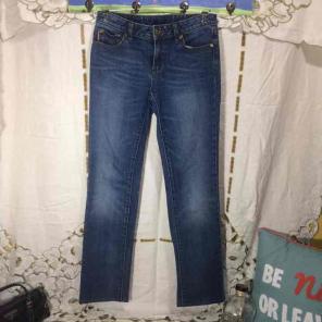 Tory burch straight legged jeans