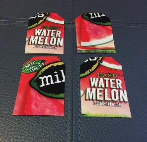 Mikes Hard Upcycled Gift Tags