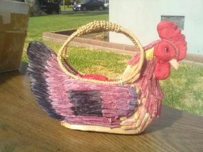 Chicken Basket folk art