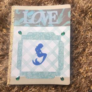 Love Mermaid Journal Dairy Notebook