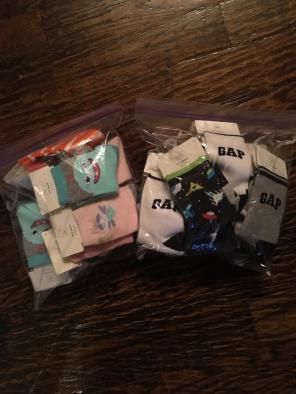 Bundle Of Socks For Party Of 6