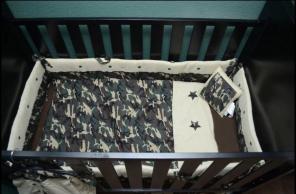 Army Camo Crib Bedding