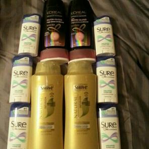 New conditioner and deodorant bundle
